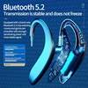 Wireless Bluetooth Headset Single Ear Earplugs Ultra Long Battery Life Business Earphones Mobile Phone Headphones Earbuds Mono 5