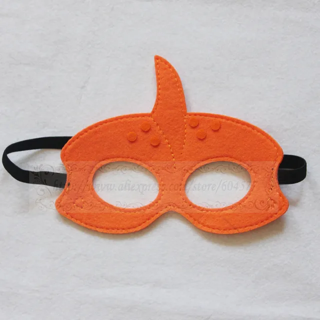 소년 소녀 공룡 마스크