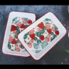Rectangular Enamel Serving Trays Under-glaze Colored Heat-Resistant for Oven, Versatile for Home Dining and Party, Easy To Clean 5