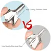 Nose Hair Trimmer Stainless Steel Manual Nose Hair Trimmer Razor Nose Hair Shaver Washable Nose Ear Hair Trimmer 4