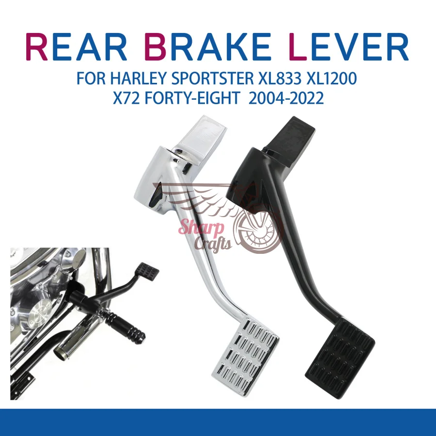 Motorcycle Forward Controls Rear Foot Brake Lever Case For Harley