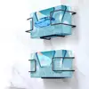 Wall Mounted Glove Rack Wall Mounted Metal Glove Box Holder for Healthcare Food Service Anti-slip Tissue Box for Dentist 4
