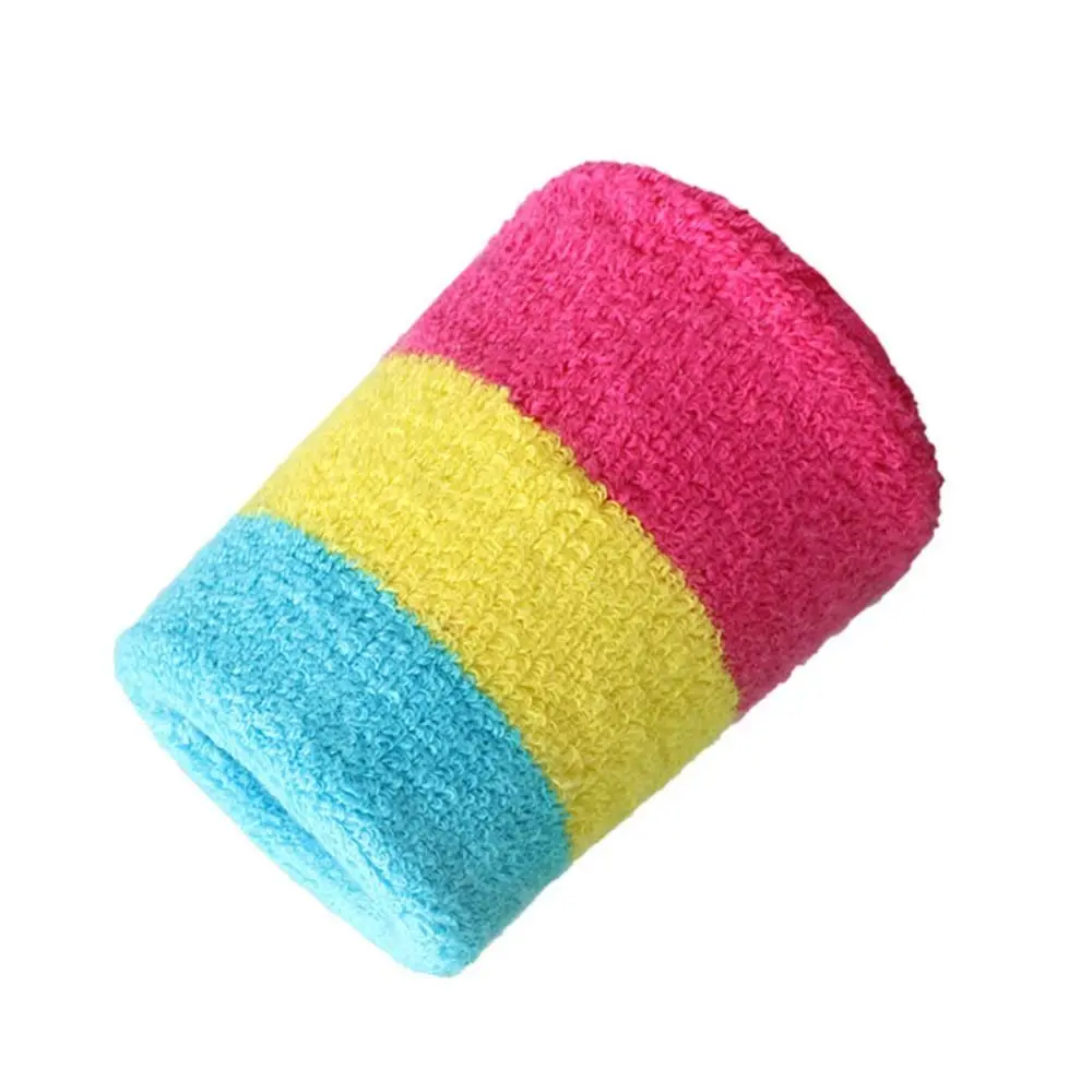 

Striped Wrist Wrist Guard Tennis Wrist Cotton Sports Sweatband Tennis Wristband Cotton Wrist Basketball Wristband Sport Wrist
