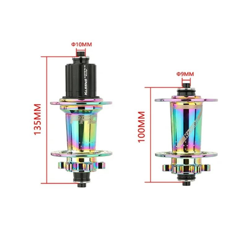 MTB Hub 32 36 Holes Bearing Bike Freehub Rear Hub Quick Release 32H 36H Four Palin 7-12 Speed 6 Pawl Hubs mountain bicycle hubs