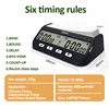 YS9901/YS902 Digital Chess Timer Professional Chess Clock Multifunctional Digital Count Up Count Down Precision Game Stopwatch 3