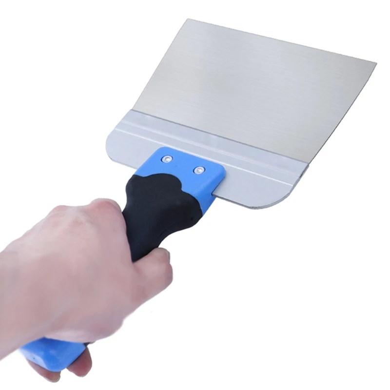 Putty Knife Scraper Metal Spackle Knife Paint Scraper Tool Taping for Drywall Scraping Plaster Stainless Steel