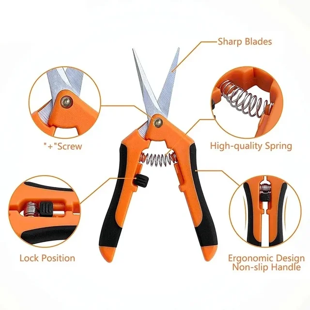 Multifunctional Garden Shears Labor-Saving Pruning Scissors for Gardening Fruit Branches Cutting And Branch Pruning 4