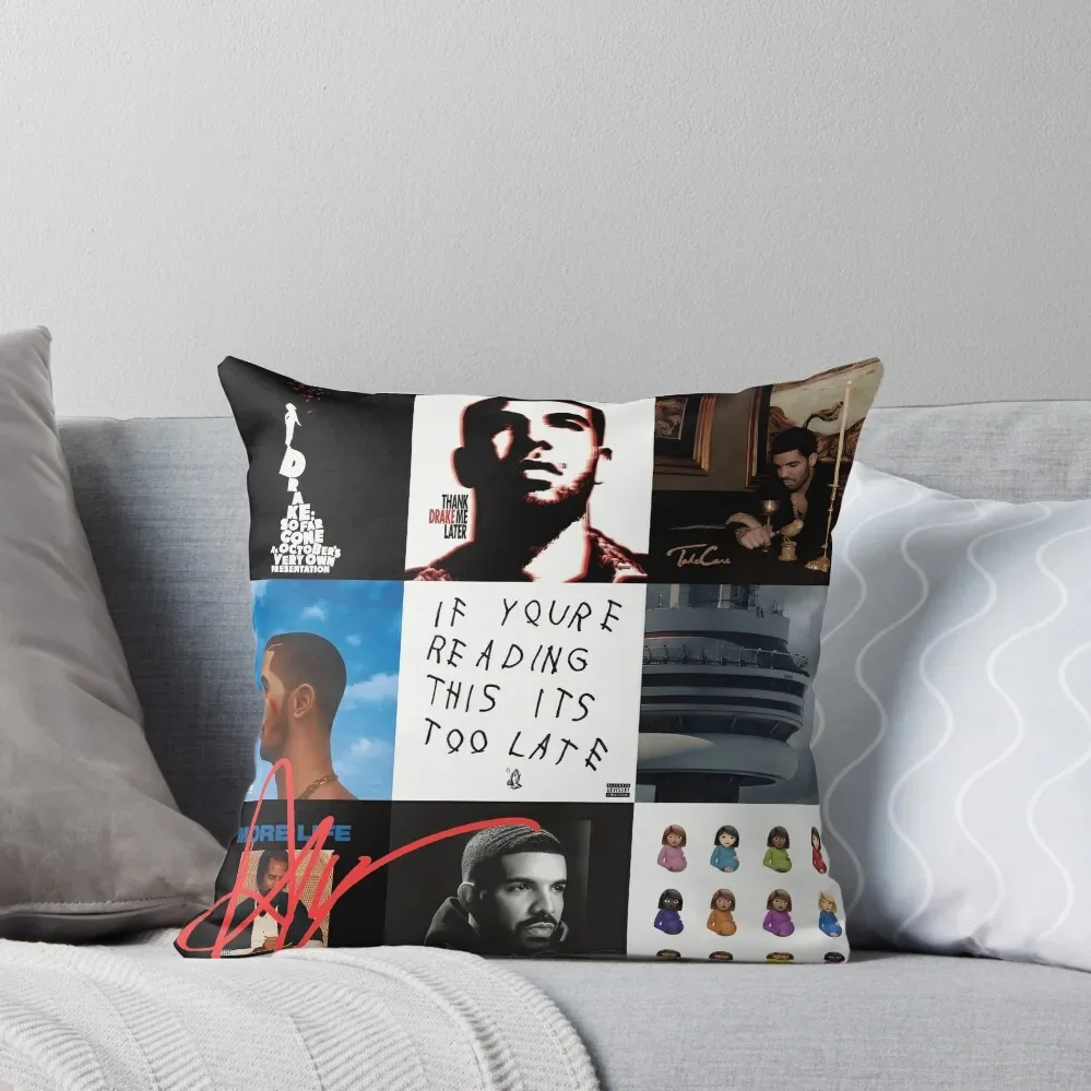 

More Life and Take Care Throw Pillow christmas pillowcases autumn pillowcase Christmas Covers For Cushions