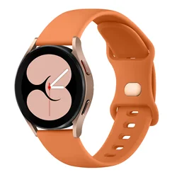Versatile 20mm Silicone Watch Strap - Durable & Stylish Wristband Replacement - 20mm (Orange)