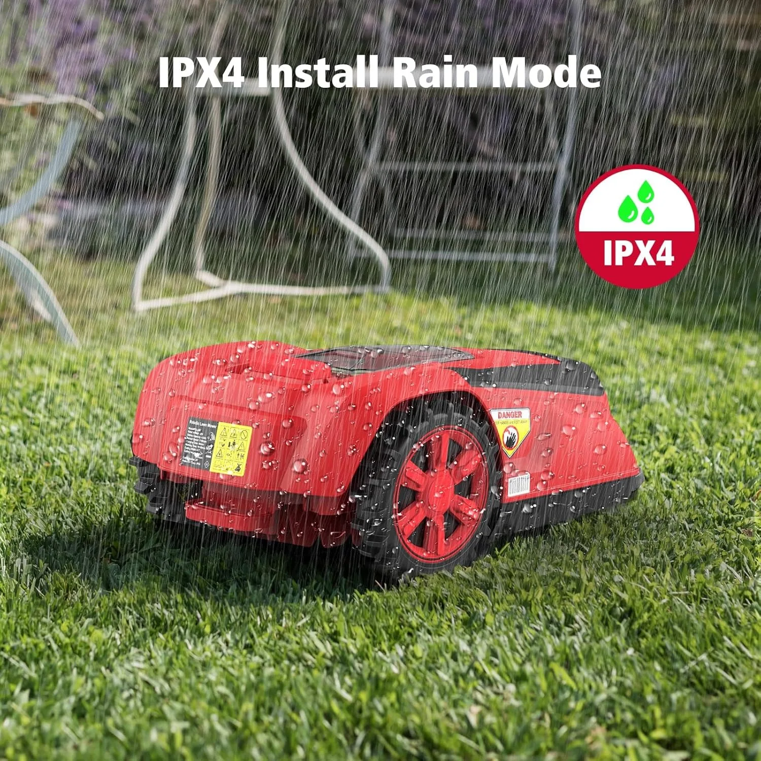 20V Smart Robot Lawn Mower – 1/4 Acre Coverage 5
