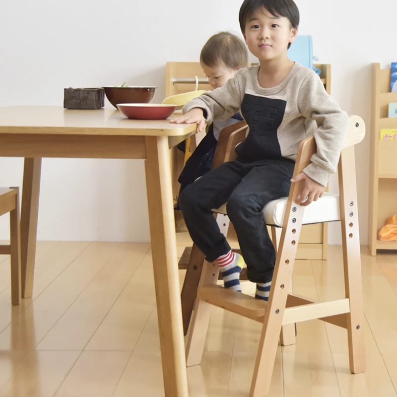 Sillas minimalistas de comedor para bebés, muebles de diseño de madera para alimentación de cocina, silla de cultivo eventos y eventos, OA50DC|Sillas de comedor| -