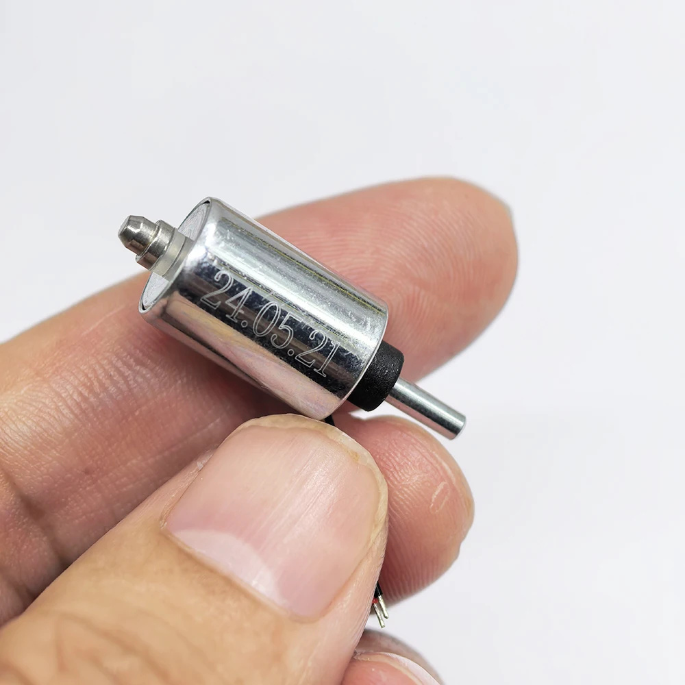 DC 5V 6V 9V 12V Tiny 10 มม.ทรงกระบอก Push-pull ประเภท Solenoid แม่เหล็กไฟฟ้าจังหวะ 5.5 มม.DIY ล็อคลายนิ้วมือ 1
