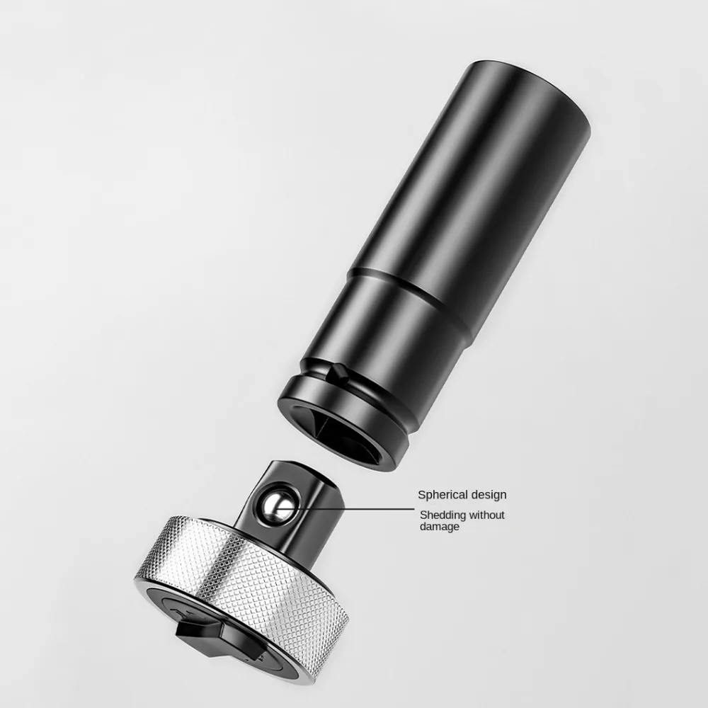 Mini Ratchet Wrench 1/4" 3/8" 1/2" Drive Small Quick Socket Portable Whole Steel Palm Finger Reversible Two-way Square Tool - Image 4