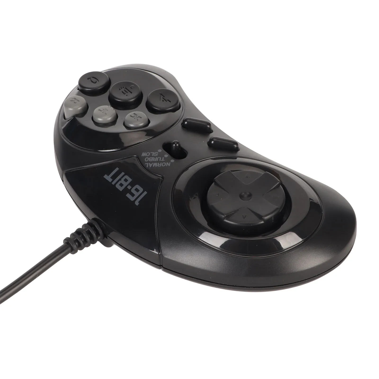 for Sega Controller 9 Pin 16Bit  Handheld Ergonomic  Portable Gamepad Controller for Sega Controller for Sega Gamepad - 3