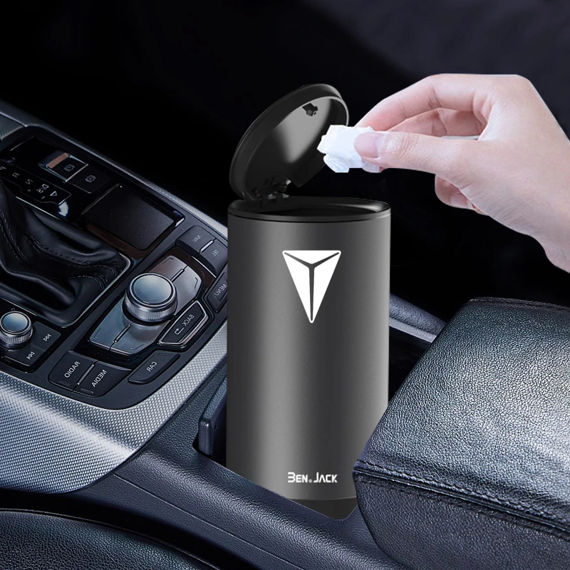 Car Trash Can Waste Rubbish Bin Multifunctional Garbage Basket Storage Box Accessories for DEEPAL S07 G318 S05 L07 S09 SL03