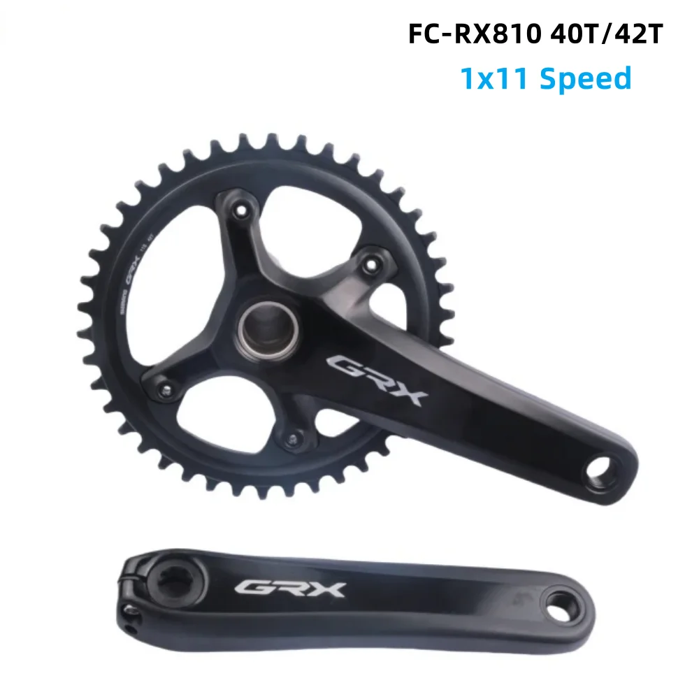クランクセット,SHIMANO-GRX FC-RX810,170mm, 172.5mm, 175mm, 40t,42t