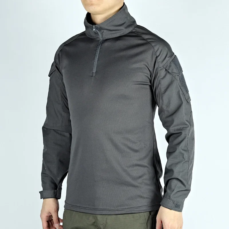 Men's Outdoor Combat Long Sleeve Tactical Shirt - Durable and Wear-Resistant