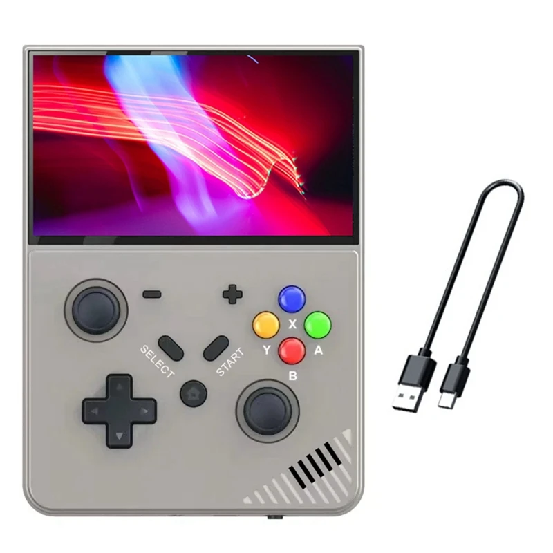 

R43 PRO Handheld Game Console 64G 4.3 Inch 3D Home 4K HD M18 Retro Game Console Linux Sys For PSP PS1 N64 Easy To Use