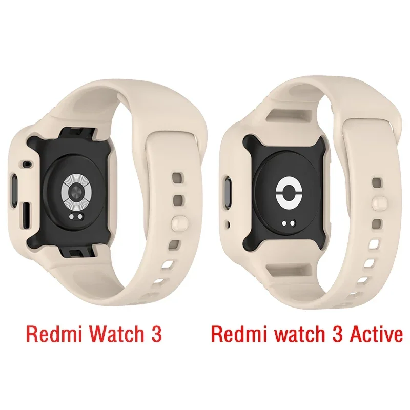 حزام سيليكون مع حافظة لساعة Redmi Watch 3 / Redmi...