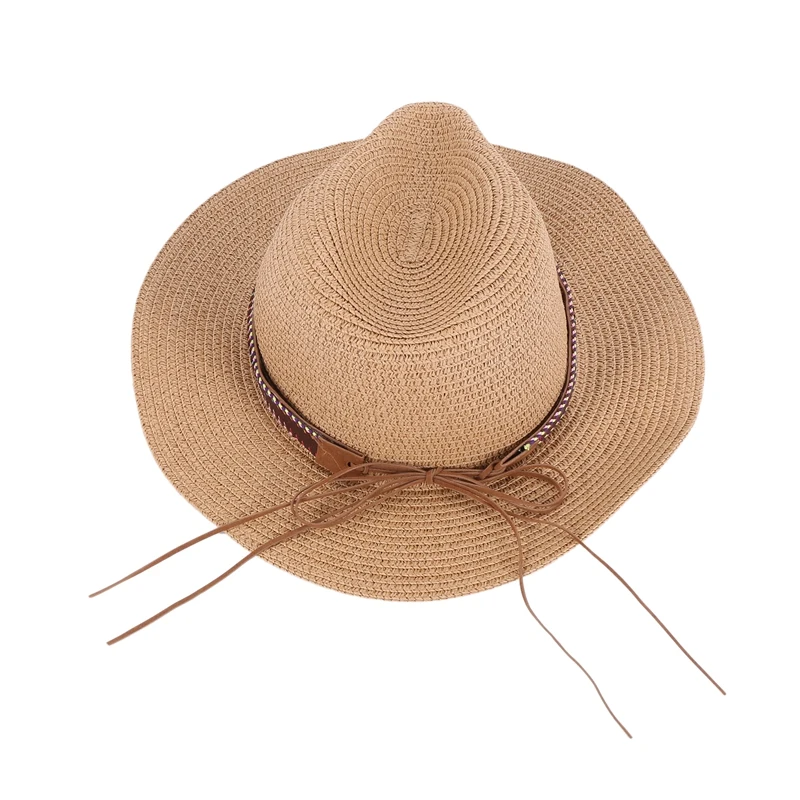 Western Cowboy Hat Sun Hat For Men Cowgirl Summer Hats For Women Lady
