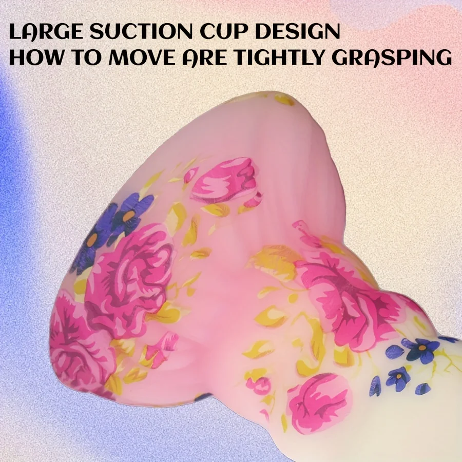 Groussen Dildo fir Fraen, Masturbatioun aus Silikon fir Fraen, kierperséchert Material, gefälschte Sex fir Erwuessener_voghion.com