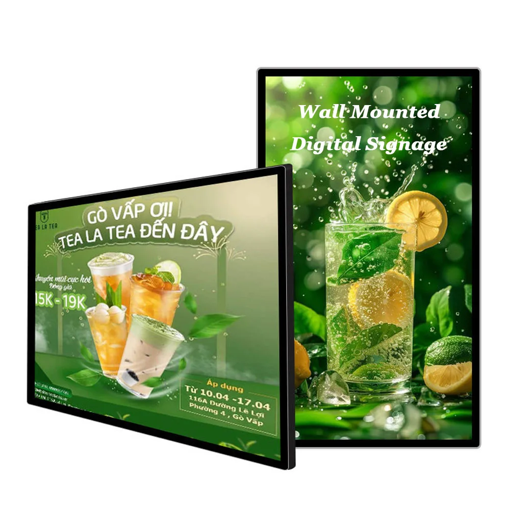 32/43/50/55 Inch Indoor/Outdoor LED Wall Advertising Machine Android/Windows System LCD Panel Screen Display for Video/TV 1 32/43/50/55 Inch Indoor/Outdoor LED Wall Advertising Machine Android/Windows System LCD Panel Screen Display for Video/TV 1