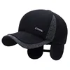 Waterproof Sports Cap Comfortable Adjustable Lined Earflap Cap Lightweight Winter Hat for Casual 1
