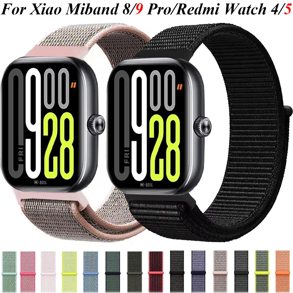 Nylon Loop Strap - Original Braided Fabric Wristband Bracelet