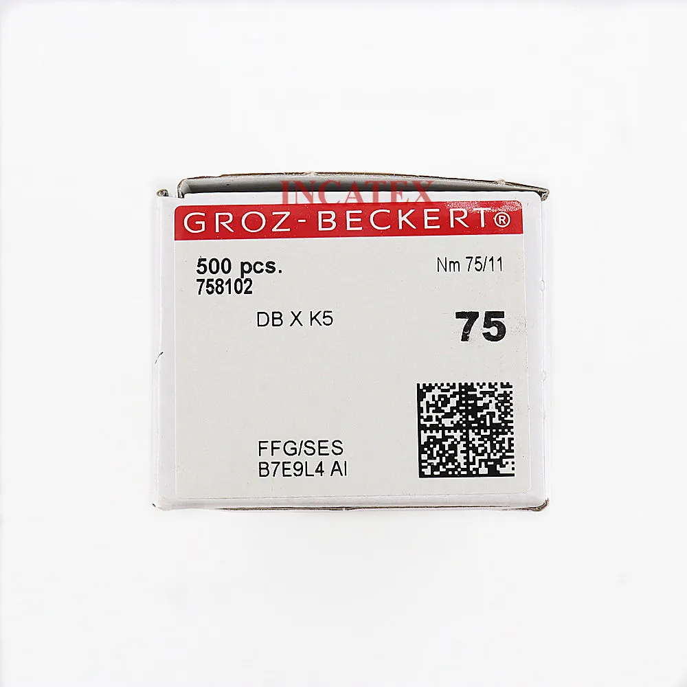 Groz Beckert - Set di 30 aghi per macchina da cucire, 16 x 231, 16 x 257 1738, per macchina da cucire (7/55 Groz Beckert - Set di 30 aghi per macchina da cucire, 16 x 231, 16 x 257 1738, per macchina da cucire (7/55