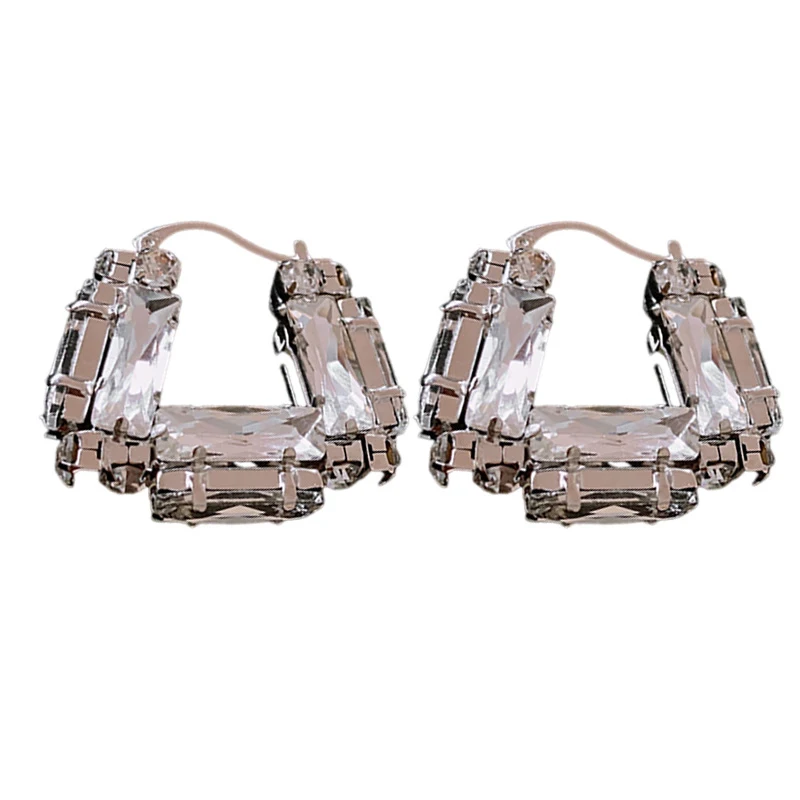 Glittering Exaggerate Elegant Simple Exquisite Earrings Women Jewelry Trendy Fashion Personality Party Gifts Accessories QD063 - 6