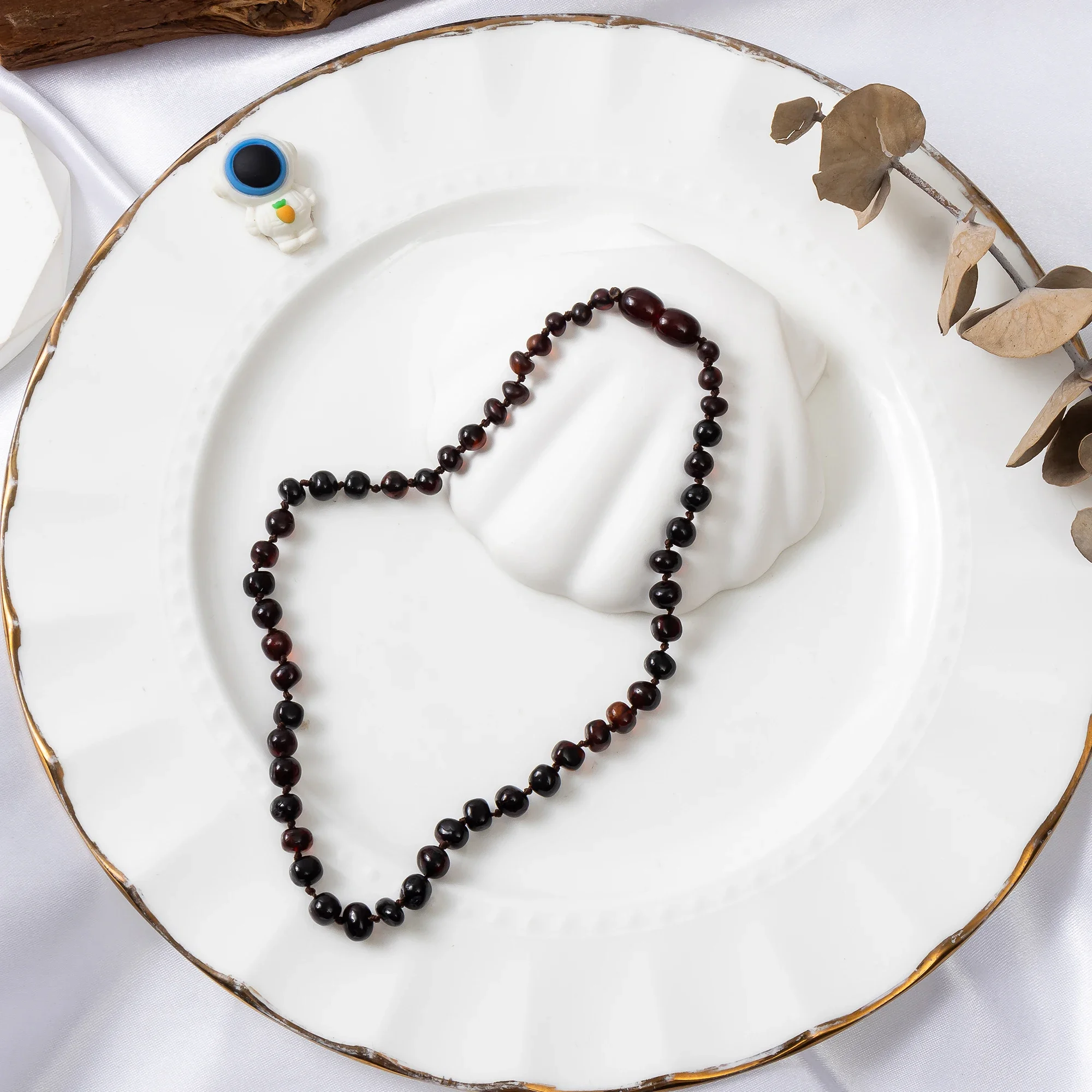 Baltic Amber Necklace - Certified as 100% Authentic Baltic Amber