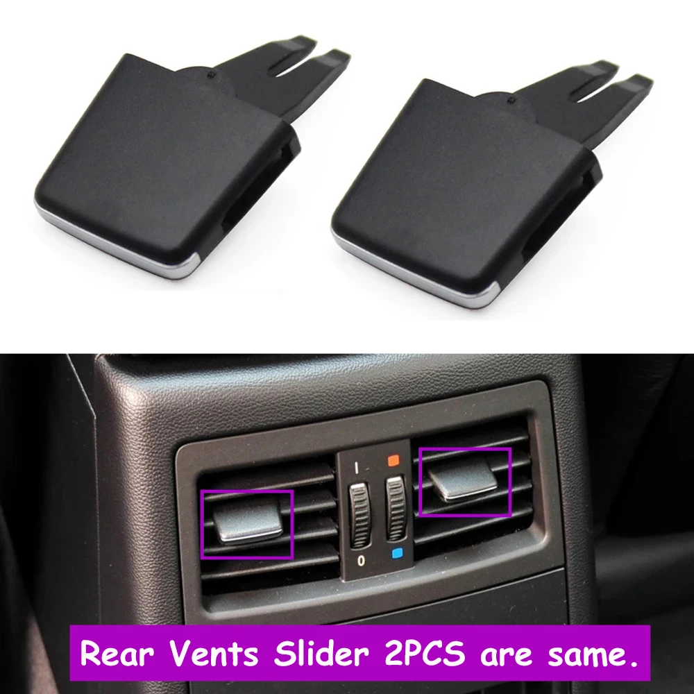 Front Rear Car Air Conditioning AC Vent Grille Tab Clip Outlet For BMW 3 Series E90 E91 E92 E93 64229130458