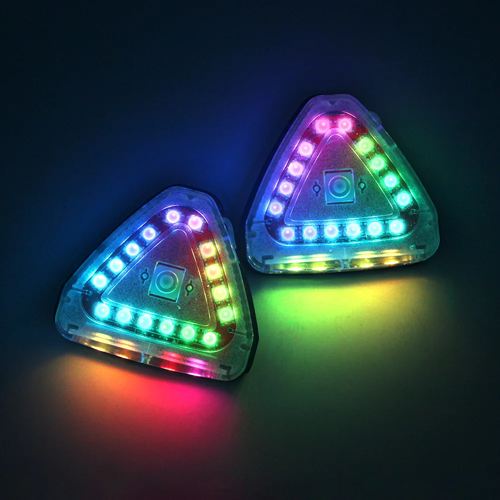 색상풍부한 LED 충돌 방지 스트로브 조명 세트, 무선 리모컨 LED 스트로브 드론 조명, 모토 테일 후미등 2개 색상풍부한 LED 충돌 방지 스트로브 조명 세트, 무선 리모컨 LED 스트로브 드론 조명, 모토 테일 후미등 2개