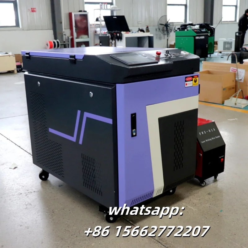 Acctek 3000w 3 in 1 Fiber Laser Welding Machine Hand Held Fiber Optic Laser Welder Hot in European Area
