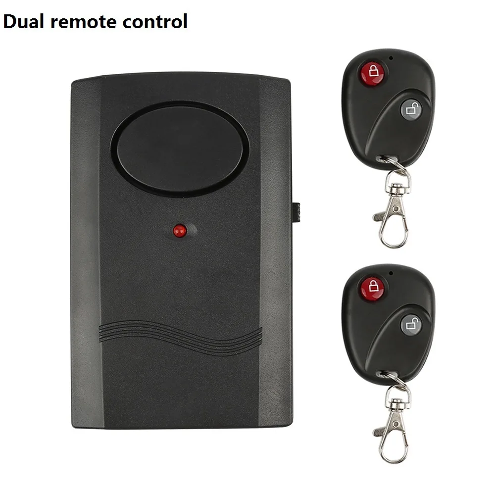 

Single/Dual Remote Control 120dB 9V Motorcycle Wireless Bluetooth Remote Motor Moto Scooter Anti-Theft Security Alarm Car Parts