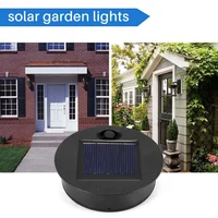 Lanterne Solaire de Remplacement, Éclairage d'Extérieur, Rond, Étanche, 4 Pièces 4