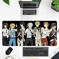 Anime B-Bungo Stray Dogs Mouse Pad  office Large Small Computer pc Keyboard Mouse Rubber Game Anti-Slip Mice Mat big 2