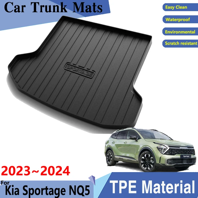 Alfombra protección maletero Protector Cubierta Maletero Coche Alfombrillas Maletero  Coche Aptas Para Kia Para Sportage NQ5 2022 2023 Almohadillas Revestimiento  Carga Alfombrilla Maletero Coche ( Colo : : Coche y moto