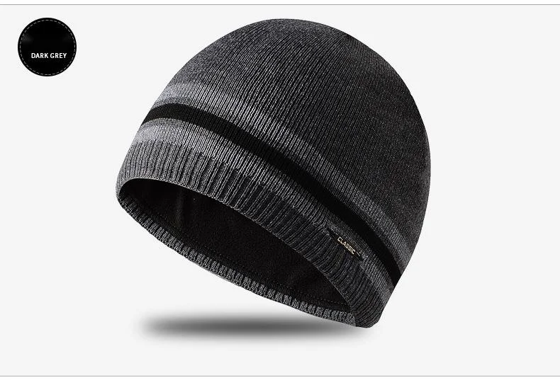 Neue Herren-Strickmütze aus Samt mit Eisenetikett, gerader Rand, Strickmütze ohne Krempe, schlicht gewebte Kuppelmütze, Kapuzen-Skimütze_voghion.com