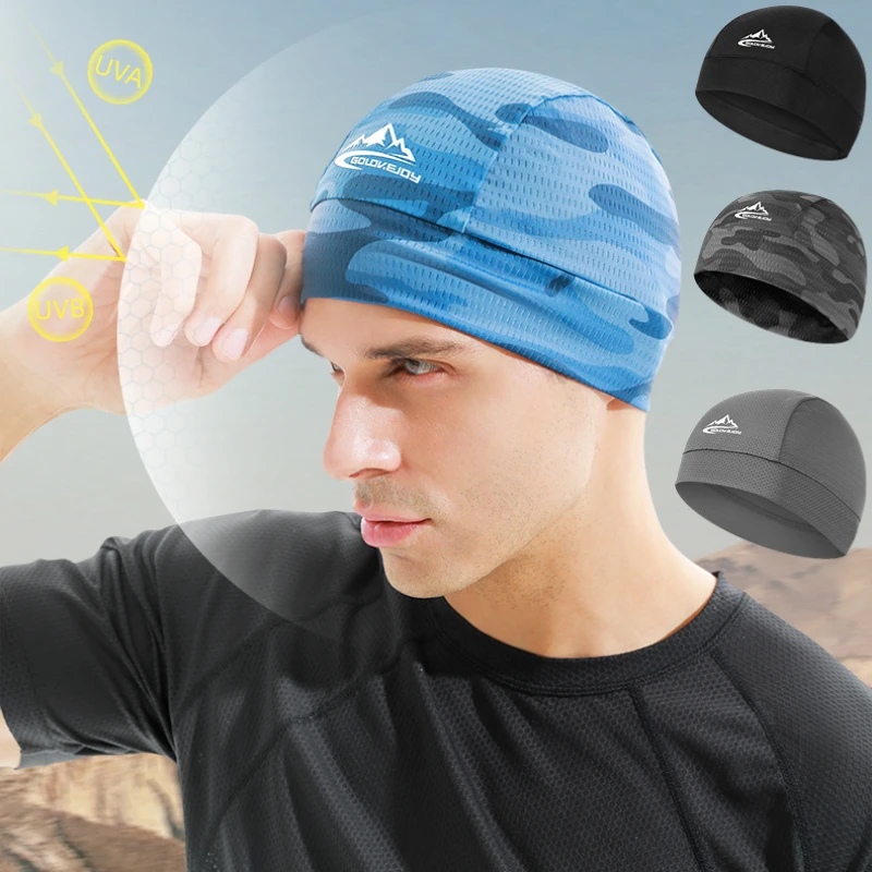 Cooling Skull Cap Helmet Lining Breathable Sweat Wicking Cycling Sports