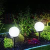 Outdoor LED Solar Round Ball Light, Garden Yard, Patio Ground Lawn, Waterproof Lamp, Party Holiday, Home Decoration 5