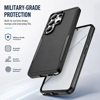 Shockproor Hard Armor Funda Case for Samsung Galaxy S26 Ultra 5G S 26 S26 Plus S26ultra Dual Layer Mobile Phone Covers Capa 1