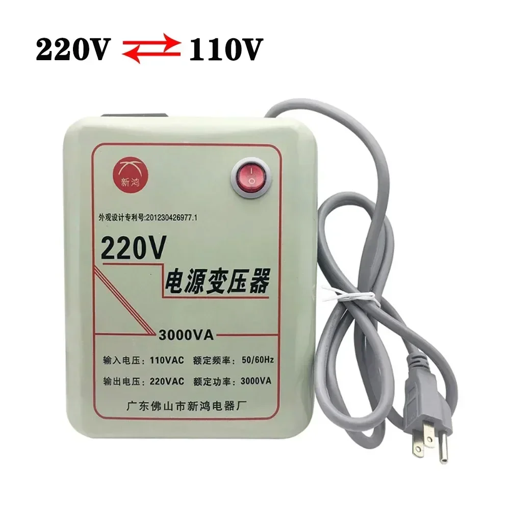 

Voltage Converter Transformers 220V To 110V Step Down Transform And 110V To 220V AC Power Step Up Adapter 3000W 2000W 1000W 500W