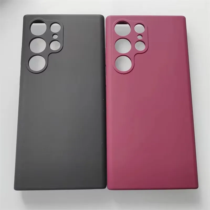 High-Quality Soft Silicone Protective Phone Case with Silky Touch Finish