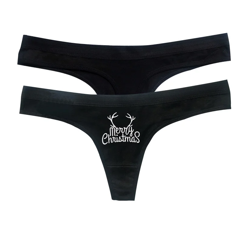 Sexy Santa Claus Panties Women Christmas Underwear Women Sexy G