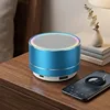 Wireless Bluetooth Speaker Portable Mini Stereo Sound Subwoofer with LED Light HD Mic Hands-free Call TF Card Play Long-lasting 1
