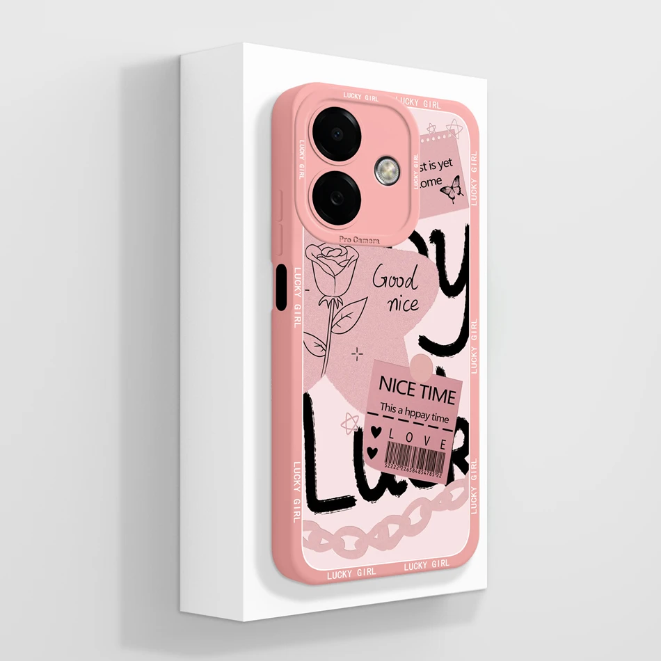 Artistic Silicone Bumper Case with Camera Protection