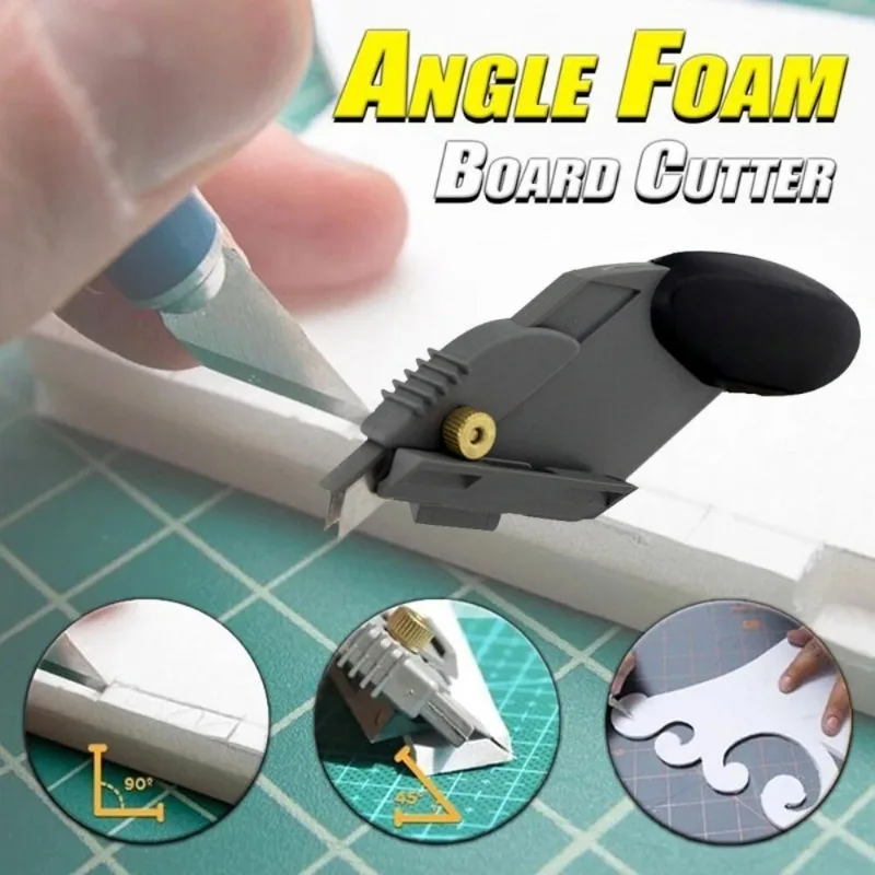 Craft Tools Paper Cutting Tool Art Utility Knife Bevel Frame Knife Angle Foam Board Cutter EVA Foam Cutter 45 Degree Cutters - 5