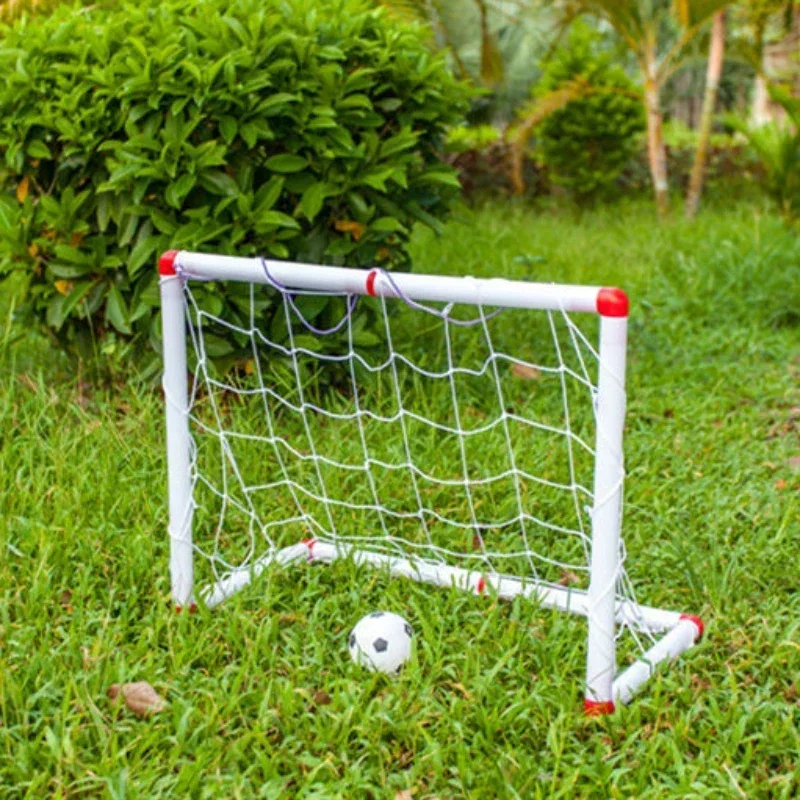 

[ Funny] Super Soccer sprot toys series assembly Football goal ball door toy child kids football fans outdoor & indoor toy gift