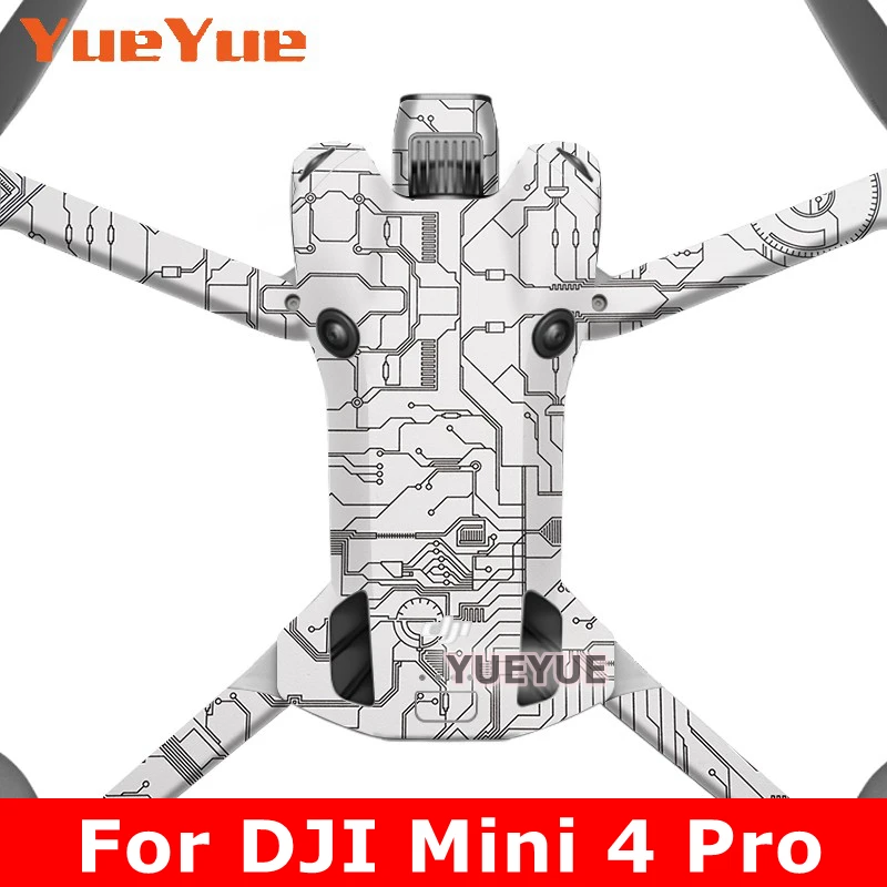 Decal Skin For DJI Mini 4 Pro Camera Drone Sticker Vinyl Wrap Anti-Scratch Film Protector Coat Mini4 Pro Mini 4Pro Mini4Pro drone decal skin